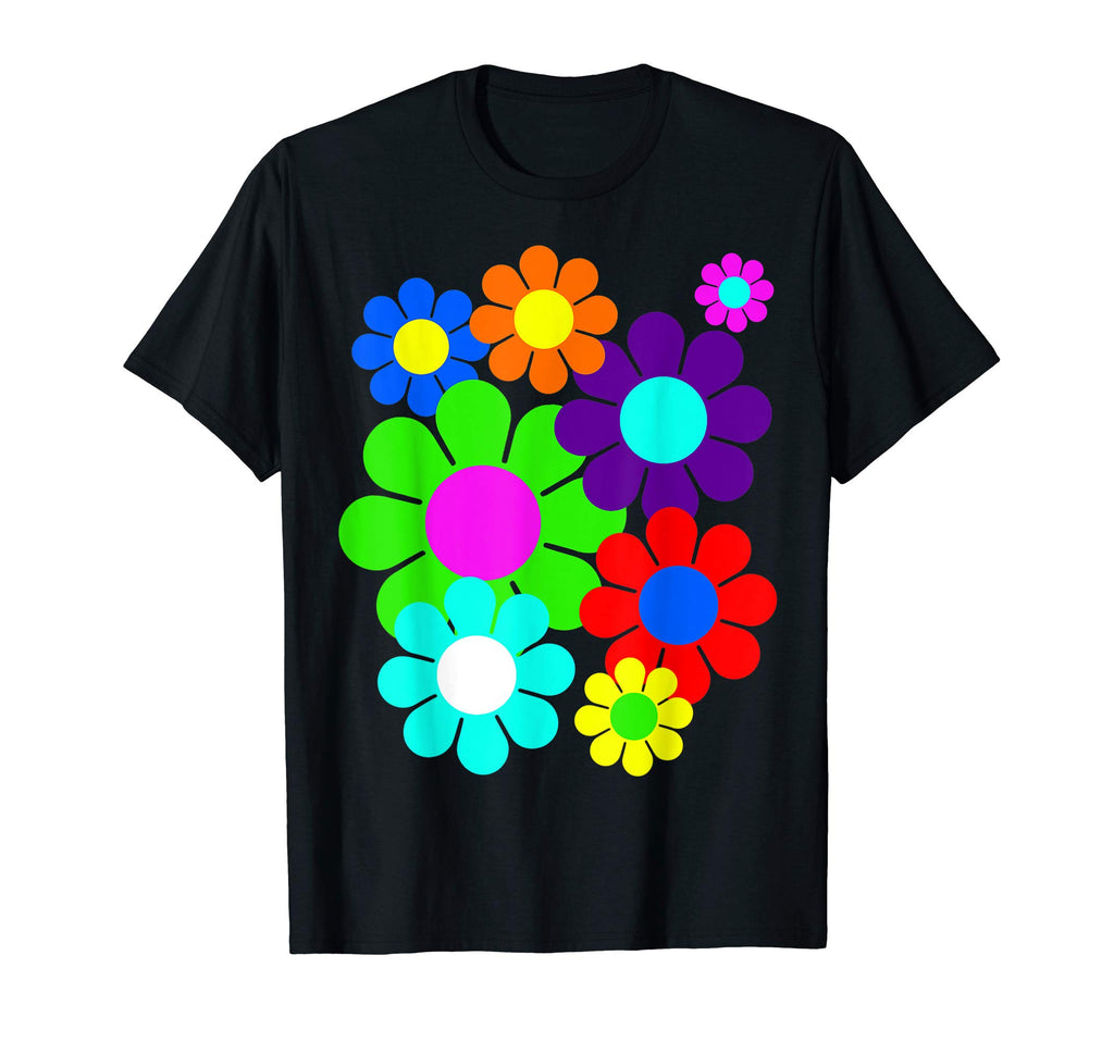 Hippie Flower Power Peace And Love T-Shirt - Minimalist Print Unisex - T-Shirt, Sweatshirt, Hoodie