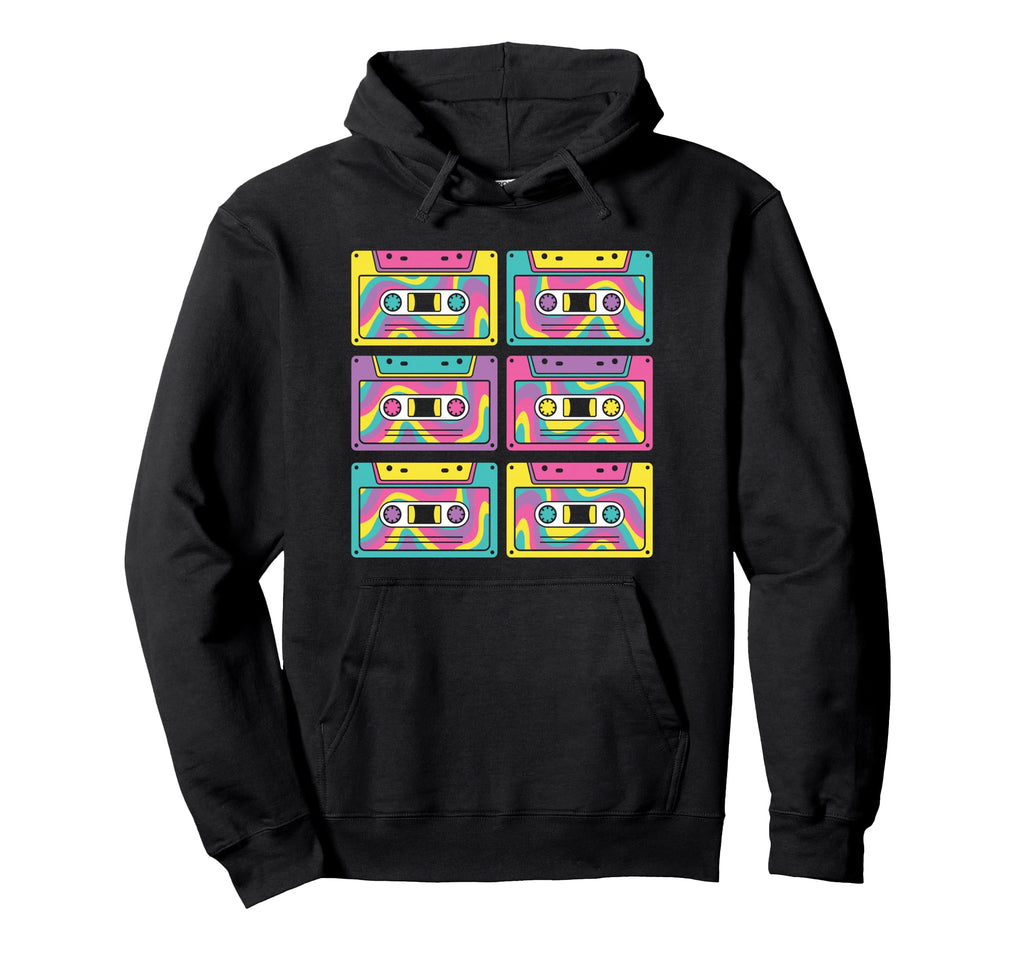 Cassette Tape 80S 90S Music Mixtape Hoodie - Trendy Graphic Men Women - T-Shirt, Sweatshirt, Hoodie