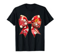 Baseball Mom Coquette Bow Mothers T-Shirt - Casual Everyday Wear Men Women - T-Shirt, Sweatshirt, Hoodie