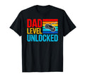 Dad Level Unlocked Gamer Gaming T-Shirt - Aesthetic Graphic Unisex - T-Shirt, Sweatshirt, Hoodie