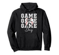 Game Day Baseball Coquette Baseball Hoodie - Novelty Apparel Men Women - T-Shirt, Sweatshirt, Hoodie