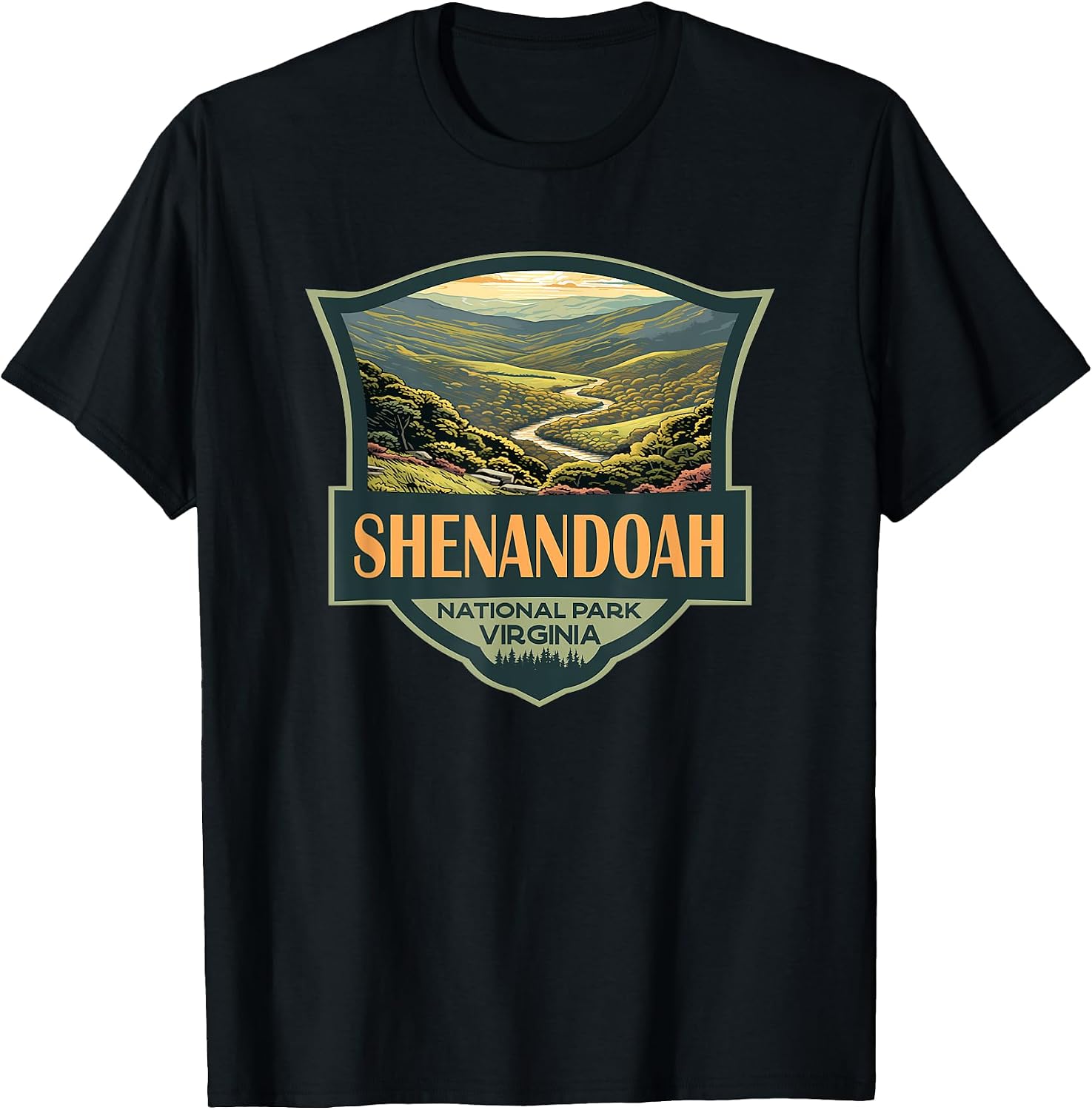 Shenandoah National Park USA Outdoor Merch - Adult & Kids T-Shirts, Sweatshirts & Hoodies apparel design preview 1