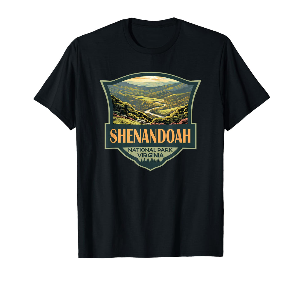 Shenandoah National Park T-Shirt - Minimalist Print for Adults - T-Shirt, Sweatshirt, Hoodie