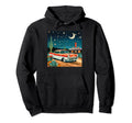 Diner Car Highway Attraction Night Hoodie - Casual Everyday Wear Men Women - T-Shirt, Sweatshirt, Hoodie