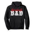 Baseball Dad Proud Baseball Player Hoodie - Streetwear Style for Adults - T-Shirt, Sweatshirt, Hoodie
