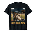 I Live Here Now Funny Duck Platypus T-Shirt - Aesthetic Graphic Unisex - T-Shirt, Sweatshirt, Hoodie