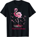 Flamingo Hope Flower Breast Cancer By Merch - Adult & Kids T-Shirts, Sweatshirts & Hoodies apparel design preview 1