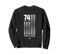 Kenley Jansen Flag Los Angeles Sweatshirt - Novelty Apparel for Adults - T-Shirt, Sweatshirt, Hoodie