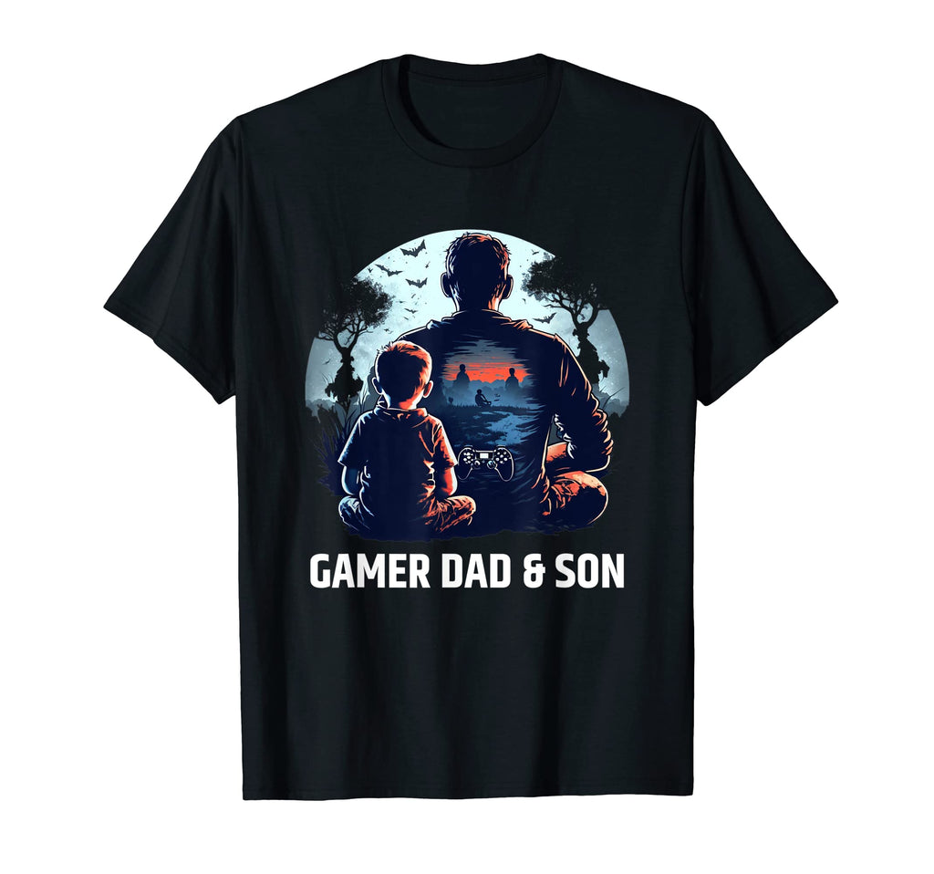 Mens Funny Fathers Day Gift Gamer T-Shirt - Minimalist Print for Adults - T-Shirt, Sweatshirt, Hoodie