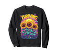 Thriving Sunflower Aesthetic Boho Sweatshirt - Fun Novelty Design Unisex - T-Shirt, Sweatshirt, Hoodie