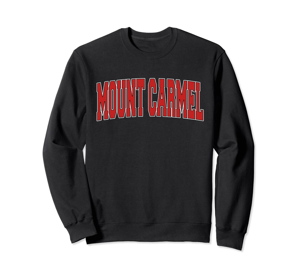 Mount Carmel Il Illinois Varsity Sweatshirt - Streetwear Style Men Women - T-Shirt, Sweatshirt, Hoodie
