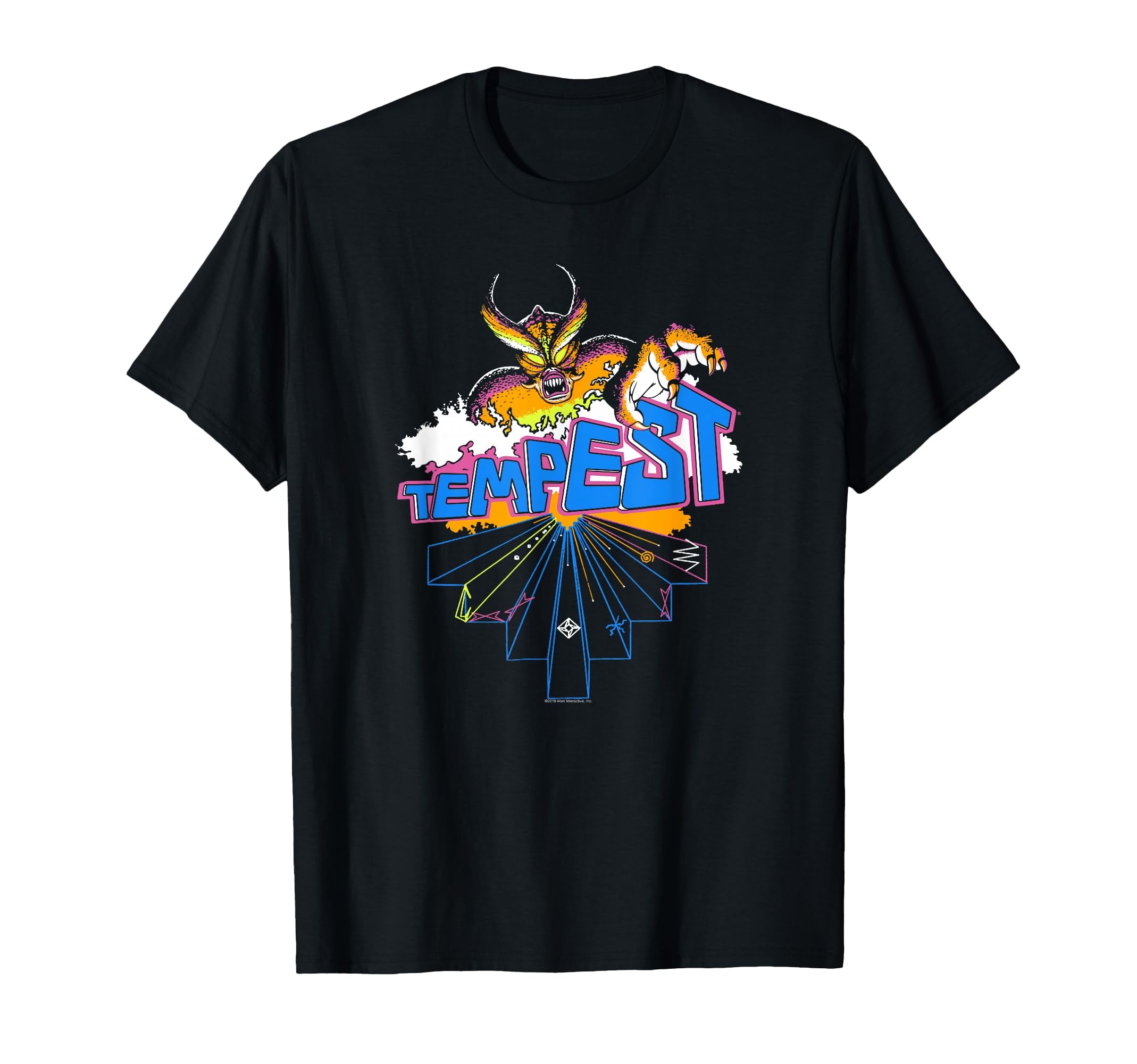 Atari Tempest Monster Arcade Video Game T-Shirt - Trendy Graphic Unisex - T-Shirt, Sweatshirt, Hoodie