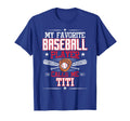 My Favorite Baseball Player Calls T-Shirt - Casual Everyday Wear Men Women - T-Shirt, Sweatshirt, Hoodie