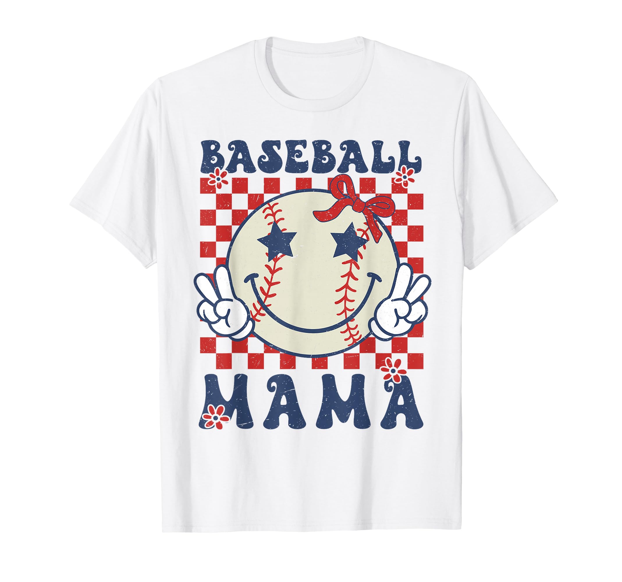 Baseball Mama Vibes Softball T-Shirt - Casual Everyday Wear for Adults - T-Shirt, Sweatshirt, Hoodie