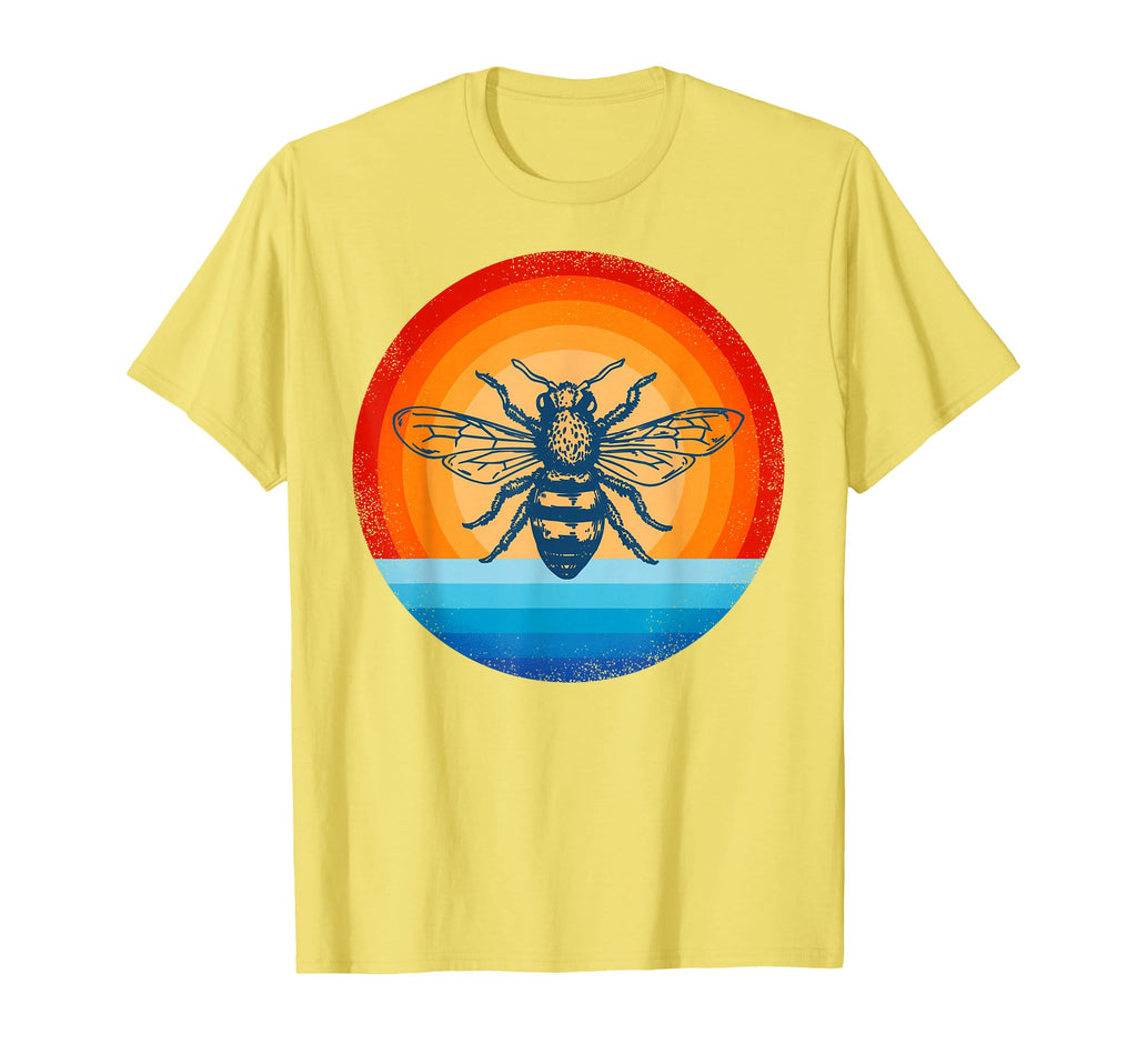 Bee 60S 70S Sunset Insect Lovers T-Shirt - Fun Novelty Design Men Women - T-Shirt, Sweatshirt, Hoodie
