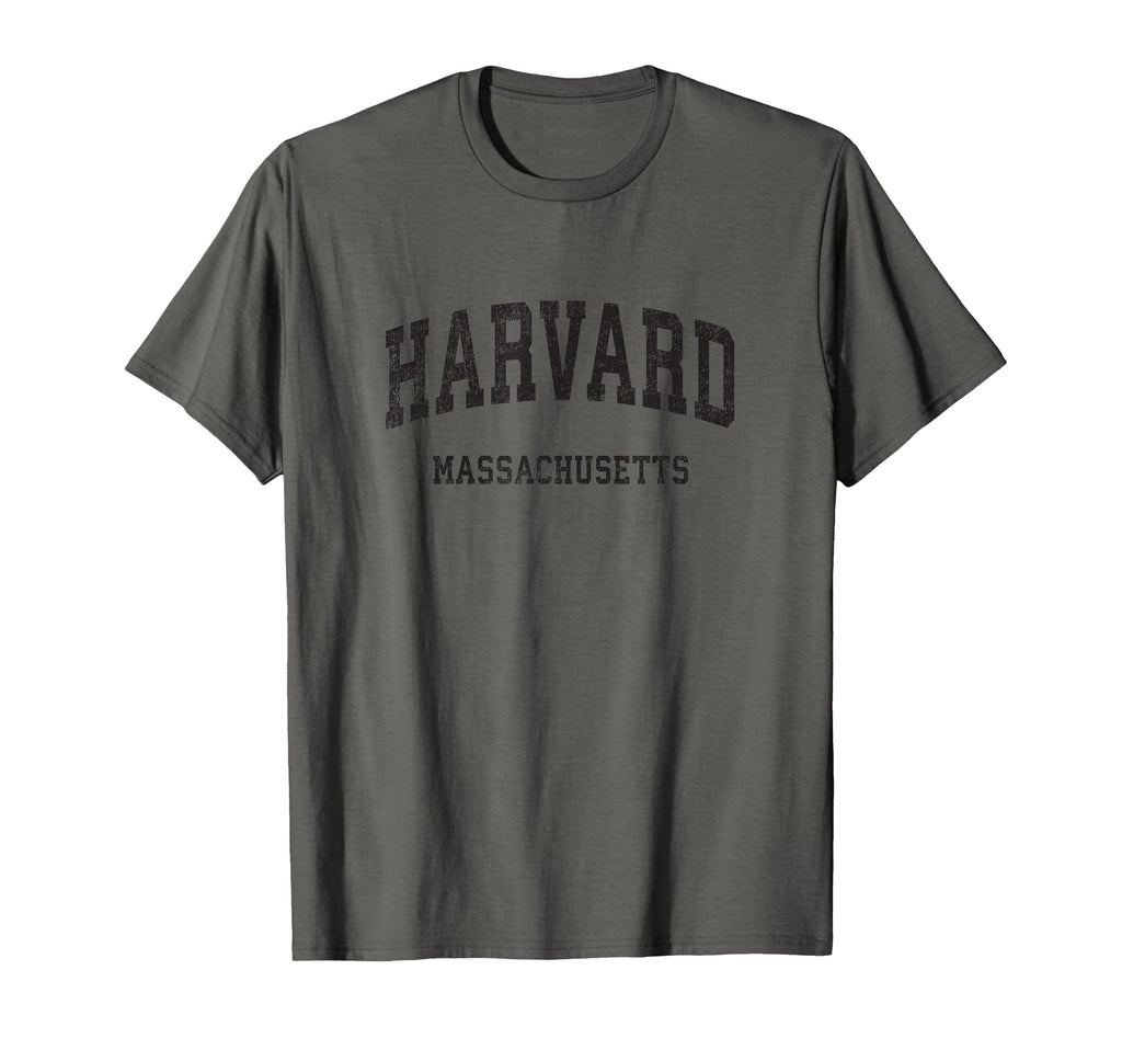 Harvard Massachusetts Ma Athletic T-Shirt - Casual Everyday Wear Unisex - T-Shirt, Sweatshirt, Hoodie