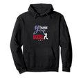 Thank You Baseball Player Baseball Hoodie - Casual Everyday Wear Unisex - T-Shirt, Sweatshirt, Hoodie
