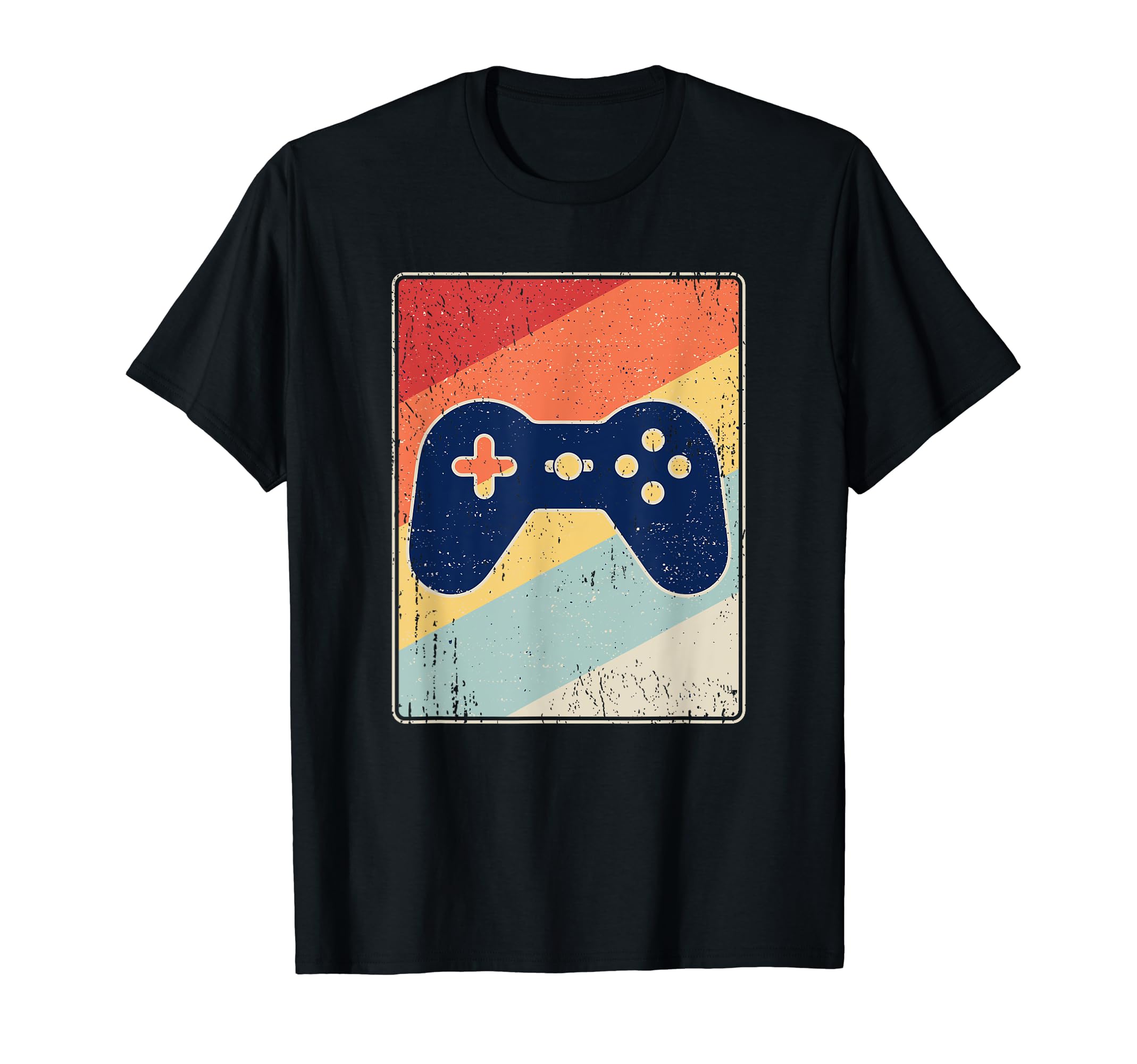 Video Game Gaming Distressed Gift T-Shirt - Minimalist Print Men Women - T-Shirt, Sweatshirt, Hoodie