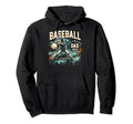 Baseball Dad Fathers Day Hoodie - Streetwear Style for Adults - T-Shirt, Sweatshirt, Hoodie