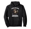 Feral Ballpark Baseball Brother Funny Hoodie - Minimalist Print Unisex - T-Shirt, Sweatshirt, Hoodie