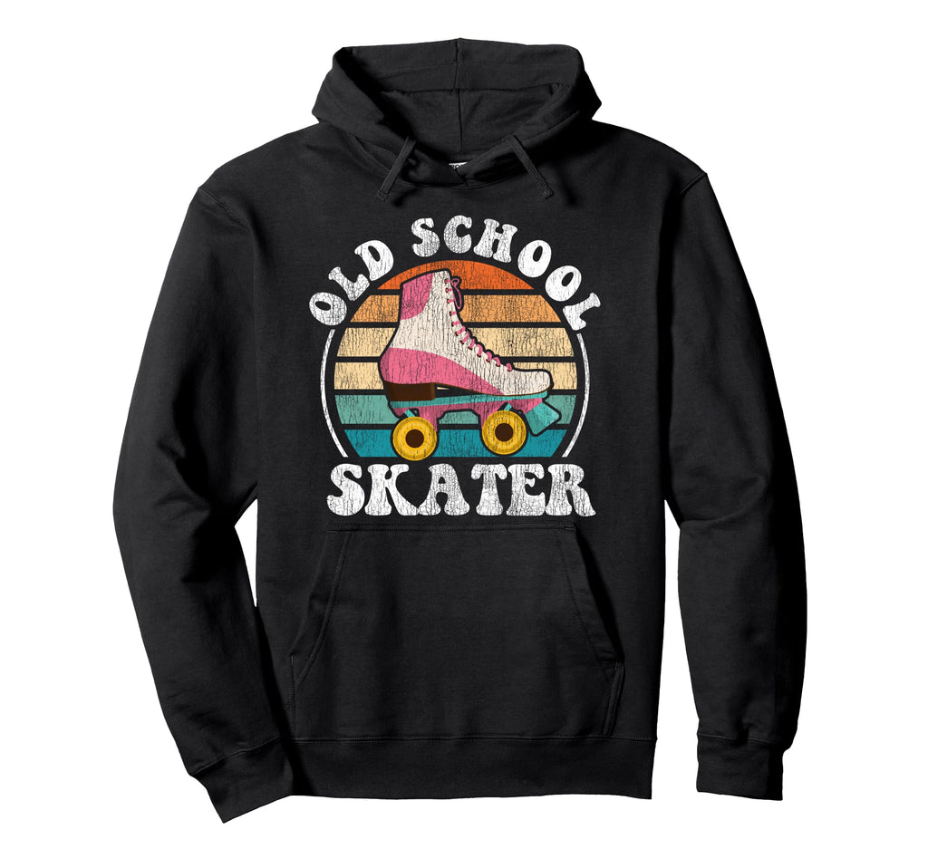 Roller Skating Skate 1970S Hoodie - Graphic Print Men Women - T-Shirt, Sweatshirt, Hoodie
