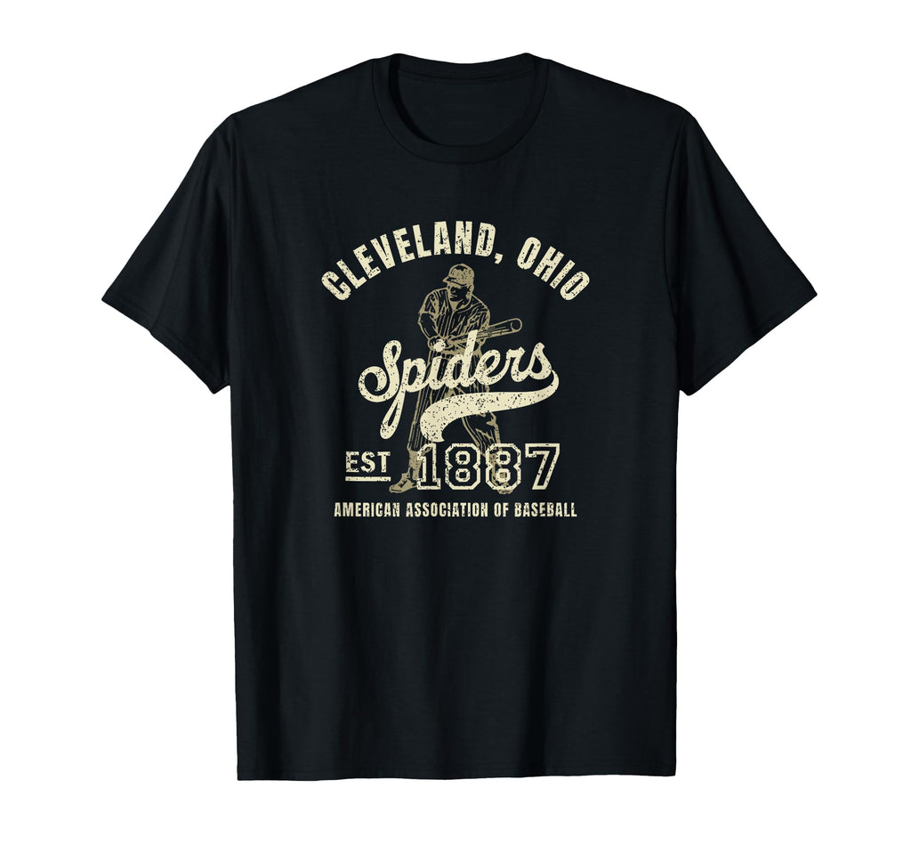Cleveland Ohio Spiders Baseball T-Shirt - Casual Everyday Wear Men Women - T-Shirt, Sweatshirt, Hoodie