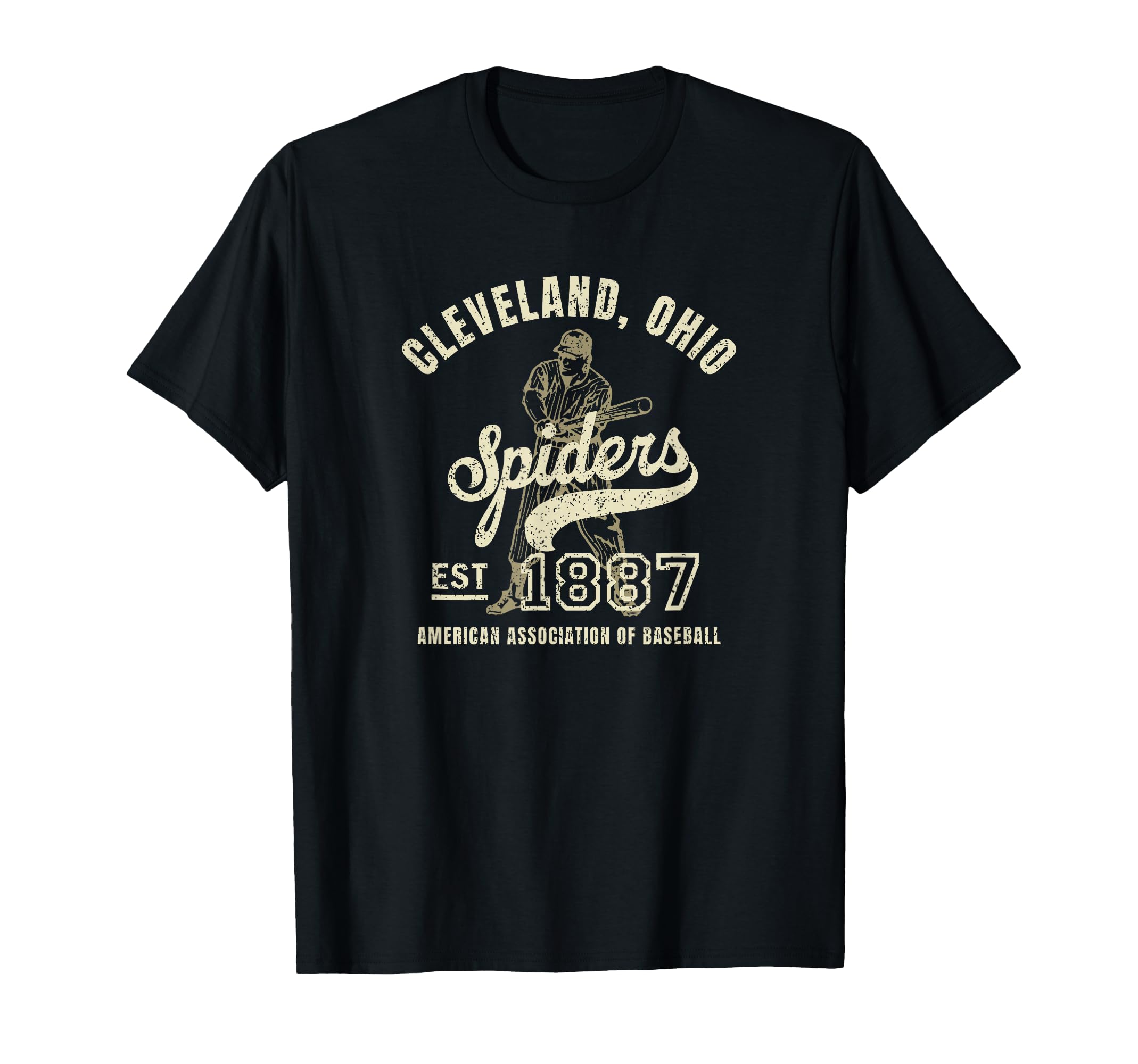 Cleveland Ohio Spiders Baseball T-Shirt - Casual Everyday Wear Men Women - T-Shirt, Sweatshirt, Hoodie