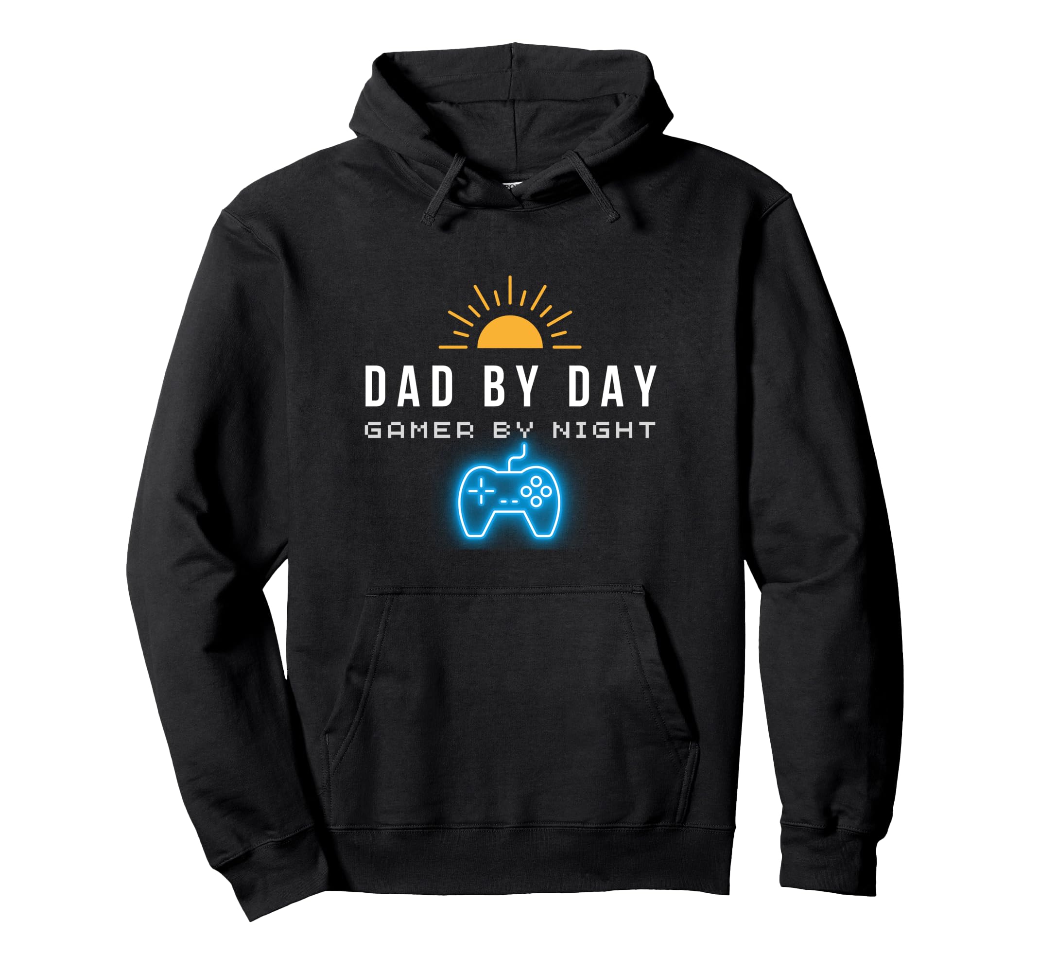 Dad Day Gamer Night Father Gamer Hoodie - Casual Everyday Wear for Adults - T-Shirt, Sweatshirt, Hoodie