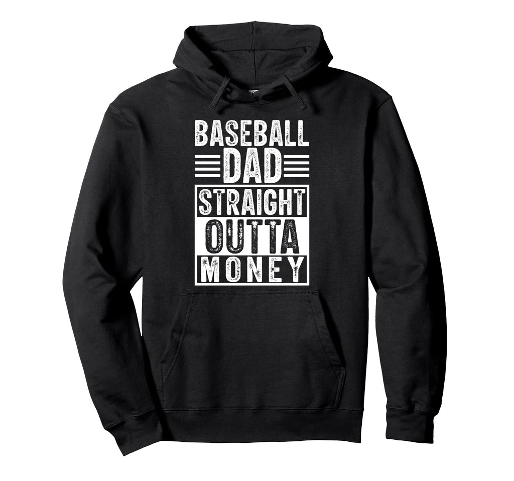 Baseball Dad Hoodie - Unique Graphic for Adults - T-Shirt, Sweatshirt, Hoodie