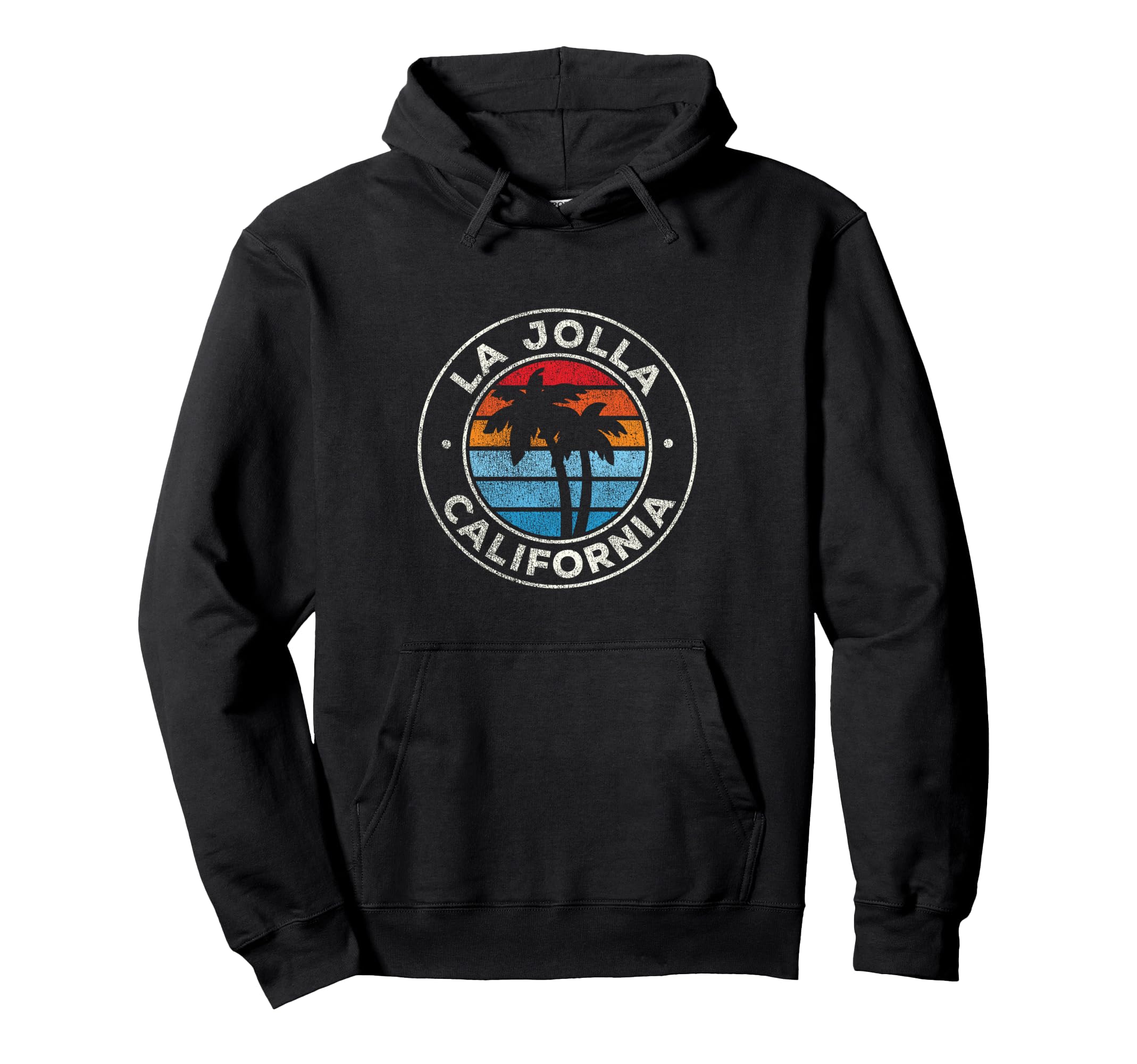 La Jolla California Ca 70S Hoodie - Aesthetic Graphic Unisex - T-Shirt, Sweatshirt, Hoodie