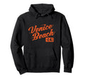 Venice Beach California Distressed Hoodie - Fun Novelty Design for Adults - T-Shirt, Sweatshirt, Hoodie
