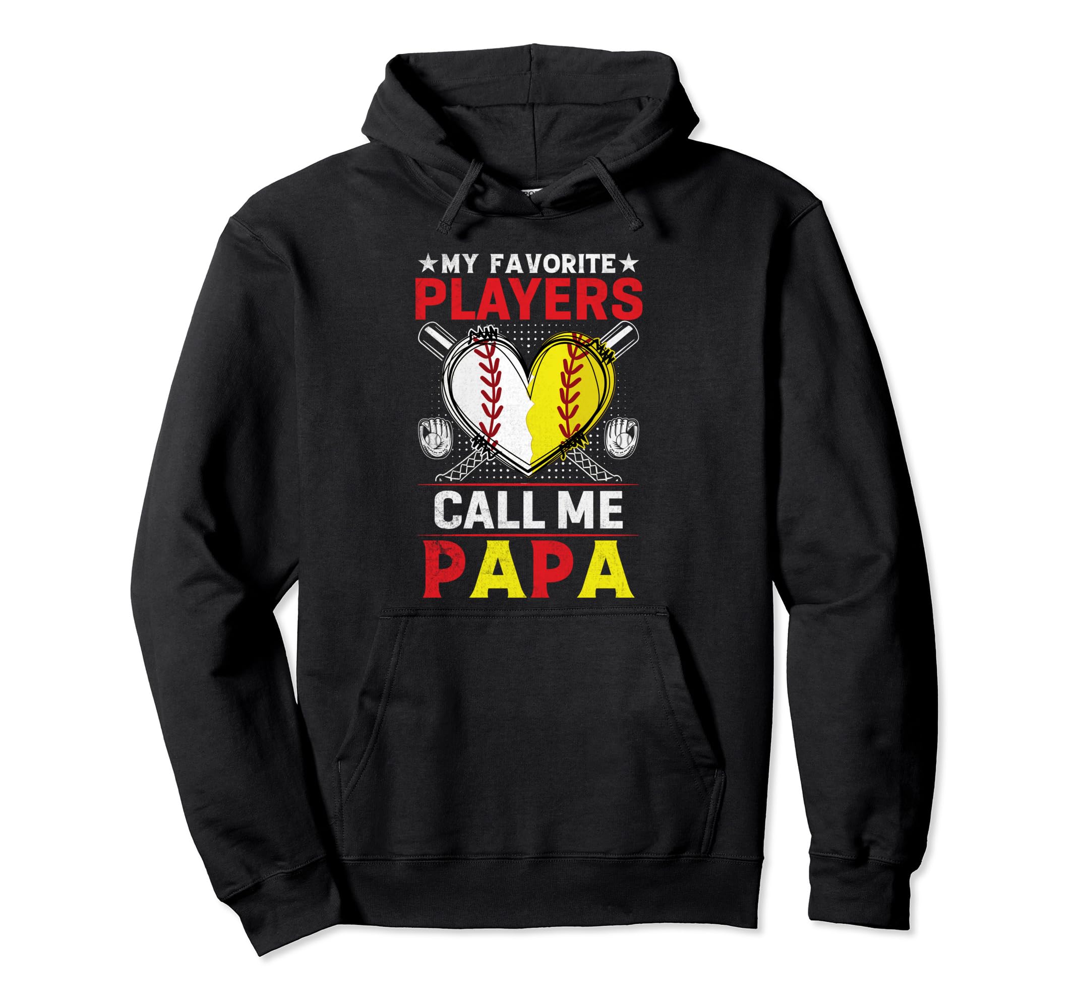 My Favorite Baseball Softball Players Hoodie - Custom Art Print for Adults - T-Shirt, Sweatshirt, Hoodie