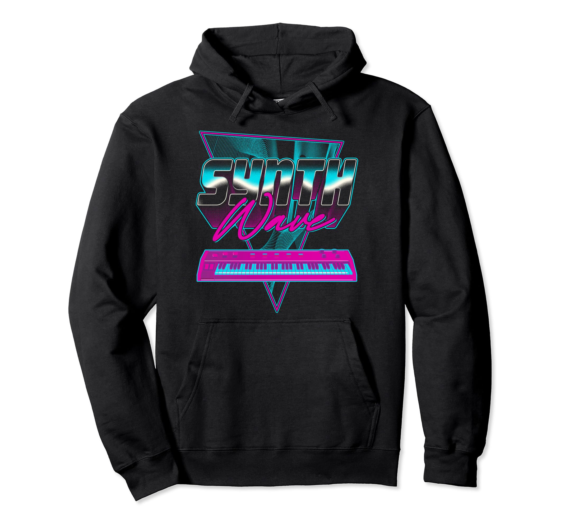 Synthwave Piano Vaporwave 1980S 1990S Hoodie - Graphic Print Men Women - T-Shirt, Sweatshirt, Hoodie
