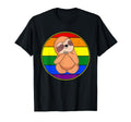 Sloth Lover Gay Pride Stuff Teens Rainbow T-Shirt - Novelty Apparel Unisex - T-Shirt, Sweatshirt, Hoodie