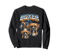 Boxer 80S Dog Lover Funny 90S Sweatshirt - Aesthetic Graphic Unisex - T-Shirt, Sweatshirt, Hoodie