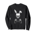 Get All Eggs Pixel Art Bunny Easter Sweatshirt - Trendy Graphic for Adults - T-Shirt, Sweatshirt, Hoodie