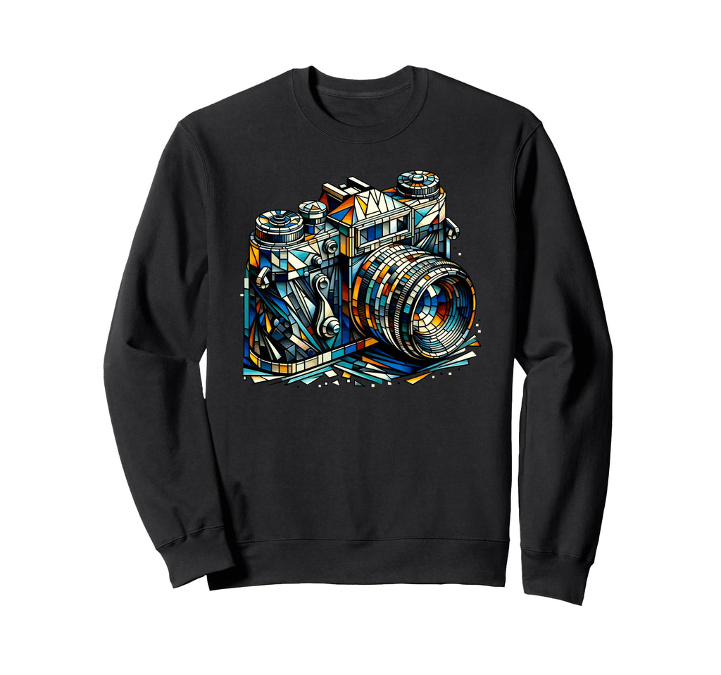 Camera Photographer Photography Sweatshirt - Fun Novelty Design for Adults - T-Shirt, Sweatshirt, Hoodie