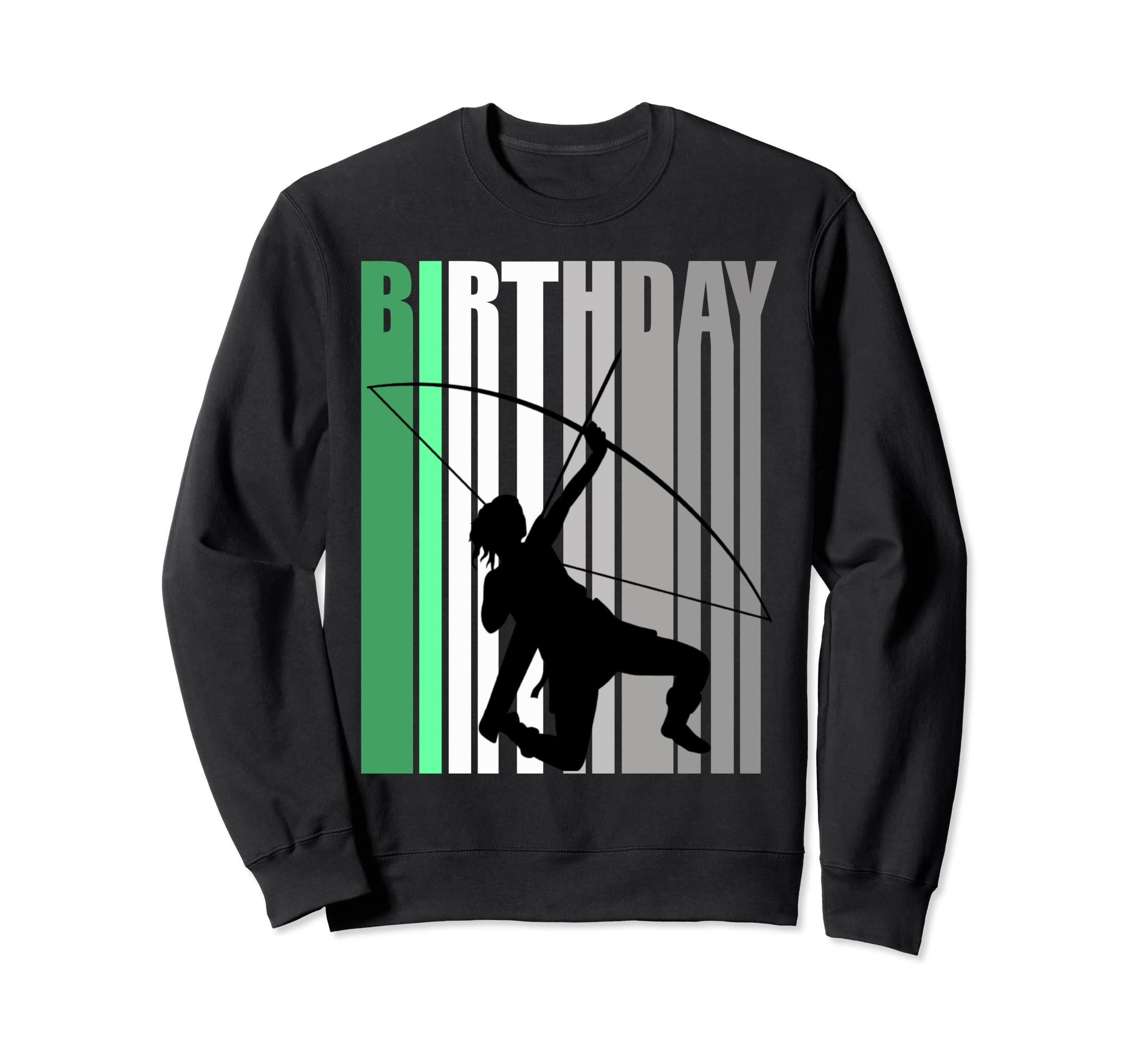 Green Archery Birthday Colorful Sweatshirt - Aesthetic Graphic Men Women - T-Shirt, Sweatshirt, Hoodie