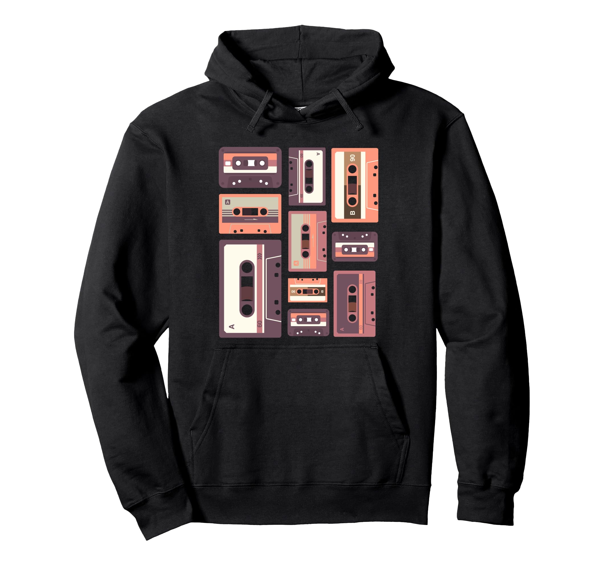 80S Mix Tape 80S Music Cassette Tape Hoodie - Streetwear Style Men Women - T-Shirt, Sweatshirt, Hoodie