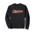 Otterbein Varsity Distressed Throwback Sweatshirt - Novelty Apparel Unisex - T-Shirt, Sweatshirt, Hoodie