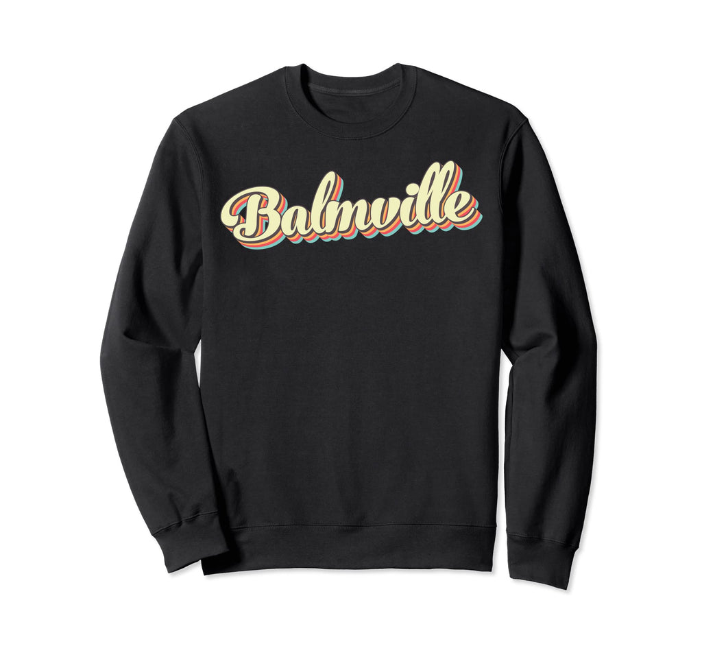 Balmville Art Baseball Font Sweatshirt - Aesthetic Graphic for Adults - T-Shirt, Sweatshirt, Hoodie