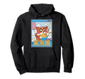 Happy Fox Eating Ramen Vaporwave Hoodie - Streetwear Style Men Women - T-Shirt, Sweatshirt, Hoodie