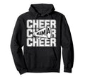 Cheer Mom Mother Bow Cheerleader Hoodie - Fun Novelty Design Men Women - T-Shirt, Sweatshirt, Hoodie