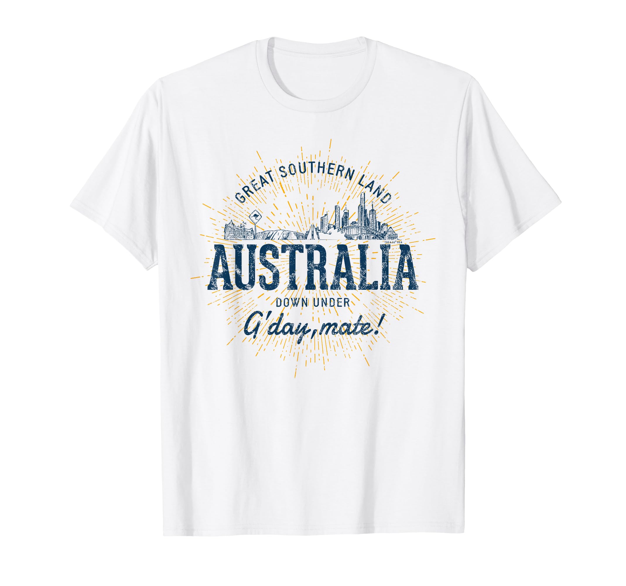 Australia T-Shirt - Graphic Print Unisex - T-Shirt, Sweatshirt, Hoodie