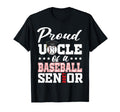 Proud Uncle Baseball Senior 2027 T-Shirt - Aesthetic Graphic Unisex - T-Shirt, Sweatshirt, Hoodie
