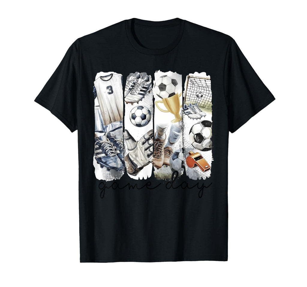 Soccer Mama Ball Brushstroke Game Day T-Shirt - Streetwear Style Men Women - T-Shirt, Sweatshirt, Hoodie