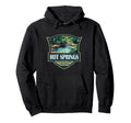 Hot Springs National Park Illustration Hoodie - Streetwear Style Unisex - T-Shirt, Sweatshirt, Hoodie