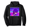 Emo Anime Sad Vaporwave Aesthetic Hoodie - Fun Novelty Design for Adults - T-Shirt, Sweatshirt, Hoodie