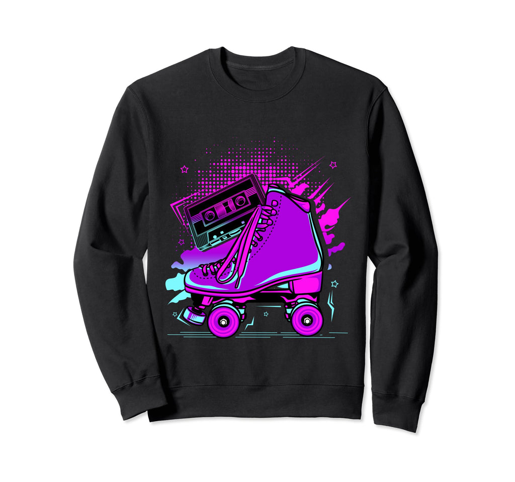 Roller Skates Fun Skating Lifestyle Sweatshirt - Graphic Print for Adults - T-Shirt, Sweatshirt, Hoodie