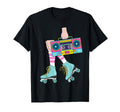 Roller Skating 80S Roller Funny T-Shirt - Casual Everyday Wear Men Women - T-Shirt, Sweatshirt, Hoodie